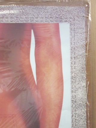Vintage Levi advertisement Sam Maxwell Jeans poster Hot Girl denim Rare 11967 2
