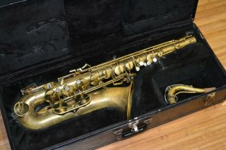 Vintage Buescher 400 Alto Saxophone Serial 865582 With Hard Case 1970s 1980s