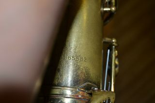 Vintage Buescher 400 Alto Saxophone Serial 865582 with Hard Case 1970s 1980s 4