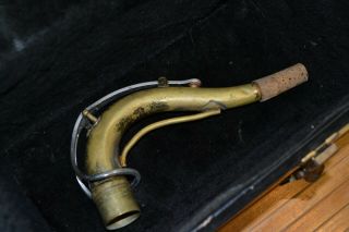 Vintage Buescher 400 Alto Saxophone Serial 865582 with Hard Case 1970s 1980s 5