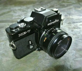 Vintage Minolta XE - 7 SLR 35mm Camera with 50MM F1;7 MD Rokkor X Lens XE 7 2