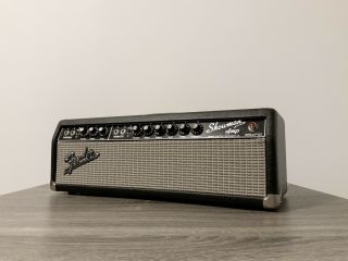 1965 Vintage Fender Showman Amp Tube Guitar Amplifier Head Guitar Or Bass 2