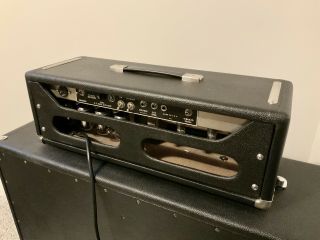 1965 Vintage Fender Showman Amp Tube Guitar Amplifier Head Guitar Or Bass 5