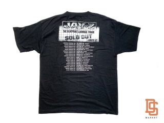 JAY - Z THE BLUEPRINT LOUNGE TOUR SHIRT RARE XXL 2 3 YEEZY SAINT PABLO TOUR 3
