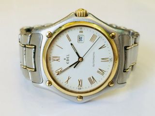 Ebel 1911 Automatic Ladies Watch Ref 193902 Stainless Steel/yellow Gold 18k