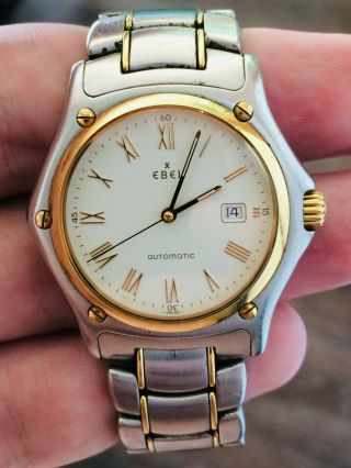 Ebel 1911 Automatic Ladies Watch Ref 193902 Stainless Steel/Yellow Gold 18K 7