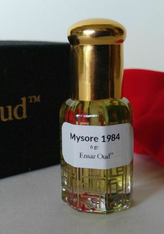 Ensar Oud Mysore 1984 Sandalwood Oil - 6 Grams - - Very Rare & Discontinued