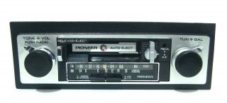 Vintage Car Stereo Cassette Player Am/fm Pioneer Kp - 2500a ( ((old School)) )