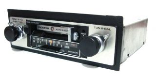 Vintage Car Stereo Cassette Player AM/FM Pioneer KP - 2500A ( ((Old School)) ) 4