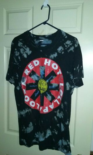 Vintage 1992 Red Hot Lollapalooza Tie - Dye Xl T - Shirt (pearl Jam,  Soundgarden)