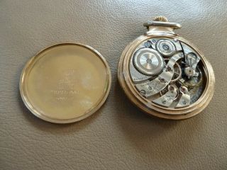 Antique Pocket Watch - Illinois - Burlington Watch Co.  - Bull Dog - 21j - 16s 8