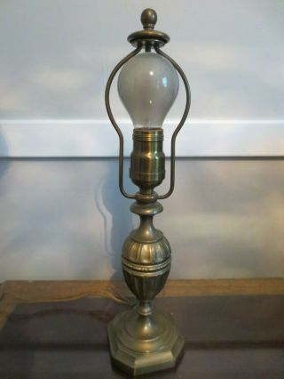 Antique Pairpoint Reverse Painted Lamp 4
