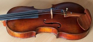 old violin 4/4 geige viola cello fiddle label DAVID TECCHLER 11