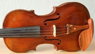 old violin 4/4 geige viola cello fiddle label DAVID TECCHLER 3