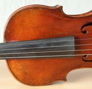 old violin 4/4 geige viola cello fiddle label DAVID TECCHLER 4
