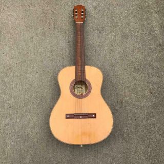 Vintage Egmond Acoustic Guitar Made In Netherlands