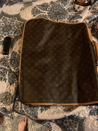 Authentic Vintage Louis Vuitton Large Monogram Travel Garment Bag 4