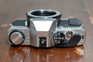 Vintage Olympus OMG OM - 20 35mm SLR Analog Film Camera w/ Zuiko 50mm 1.  8 lens 3