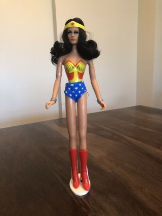 Mego Wonder Woman Doll And RARE Outfit Lynda Carter Parkdale Novelties 4
