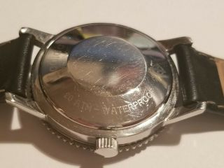 Vintage Zodiac Aerospace GMT Automatic Sport Military Watch Bakelite Mens 8