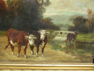 R Atkinson Fox Vintage Oil Painting 1860 - 1935,  Listed Artist Robert Atkinson Fox 3