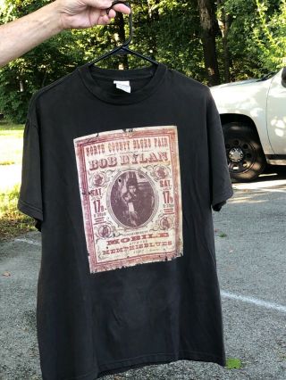 Bob Dylan Vintage Tshirt From 1969 Concert,