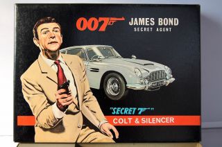 NOS Complete 007 James Bond GOLDFINGER Secret Agent 1965 Japanese KKS Toys RARE 2