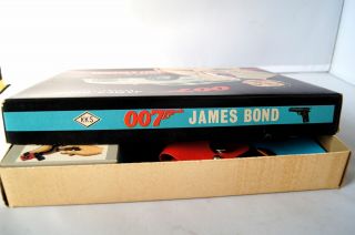 NOS Complete 007 James Bond GOLDFINGER Secret Agent 1965 Japanese KKS Toys RARE 8