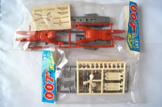 Japanese IMAI Toys 007 James Bond UNDERWATER SCOOTER 1965 Plastic Model Kit RARE 10