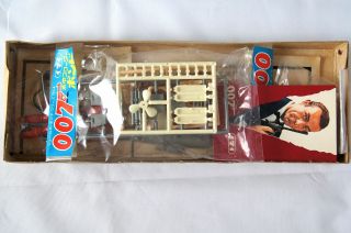 Japanese IMAI Toys 007 James Bond UNDERWATER SCOOTER 1965 Plastic Model Kit RARE 6