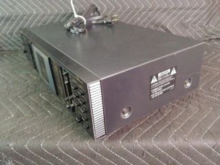 Vintage Nakamichi BX - 300 3 - Head Cassette Deck Recorder for Parts/Repair 5