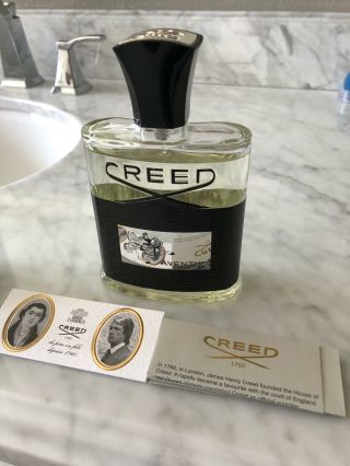 Creed Aventus Parfum Authentic 120ml 4oz Spray Bottle W/Box 95 Full RARE 15X01 3