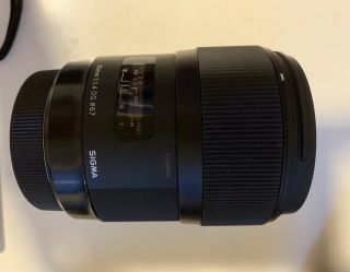 Rarely Sigma Art 35mm F/1.  4 Dg Hsm Lens For Canon