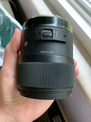 Rarely Sigma Art 35mm F/1.  4 DG HSM Lens for Canon 6