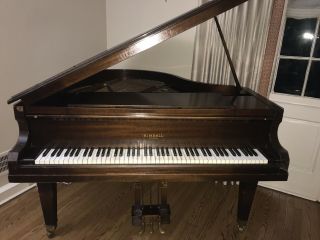 Kimball Baby Grand Piano - Antique 1920s - Real Stunner,  Solid 3