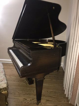 Kimball Baby Grand Piano - Antique 1920s - Real Stunner,  Solid 8