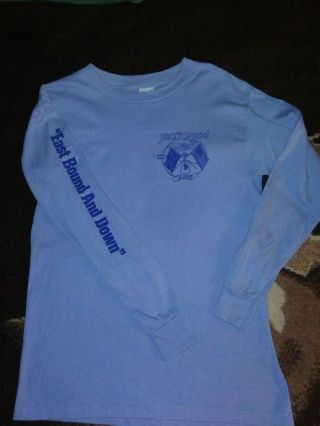 Vintage 1980s Jerry Reed Band Concert Tour Shirt Single Stitch Shirt Long Sleeve