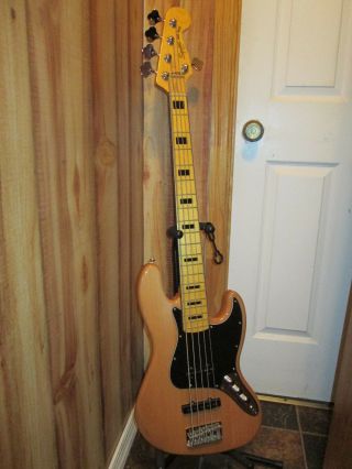 Squier Vintage Modified Jazz Bass V 5 String Electric Bass Guitar