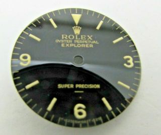 Vintage Rolex 1016 369 Explorer Refinished Gilt Dial