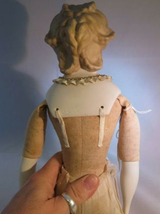 Vintage Elaborate Bisque Emma Clear Doll 3