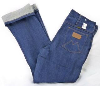 Vintage Maverick Jeans 34/34 Deadstock Nos Flare Leg Usa Denim Western Wrangler