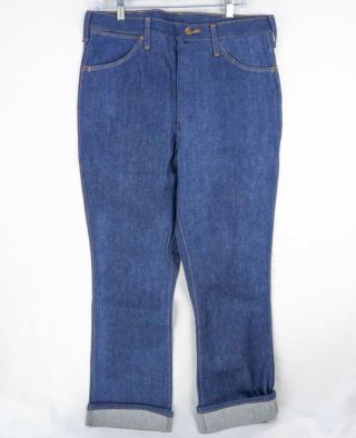Vintage Maverick Jeans 34/34 Deadstock NOS Flare Leg USA Denim Western Wrangler 2