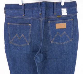 Vintage Maverick Jeans 34/34 Deadstock NOS Flare Leg USA Denim Western Wrangler 7