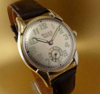 Vintage & Fine Rolex Marconi Special Hand Winding 1940 Wristwatch