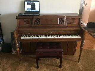 Vintage Wurlitzer Player Piano Converted To Digital Pianocorder