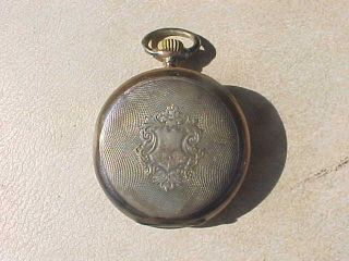 Silver IWC International Watch Company Pocket Watch Circa 1905 4