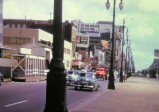 Vintage 1940s Home Movie on 16mm COLOR Film.  Trip to Orleans,  LA. 2
