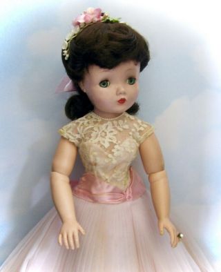 Vintage " Ballerina Dress " Made For The Cissy Doll By Madame Alexander In 1956