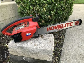 Vintage Homelite Xl Automatic Oiling Chain Saws