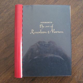 Supplement To The Art Of Rosaleen Norton Glover 1984 Hand Numbered Rare Volume